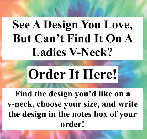 Get What You're Looking For On A Ladies V-Neck