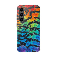 Load image into Gallery viewer, The Rainbow Leopard Tie Dye Phone Case