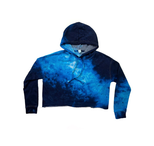 The Lightning Storm Cropped Hoodie