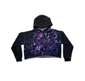 The Deep Space Cropped Hoodie