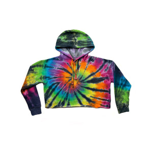 The Psychedelic Relic Cropped Hoodie
