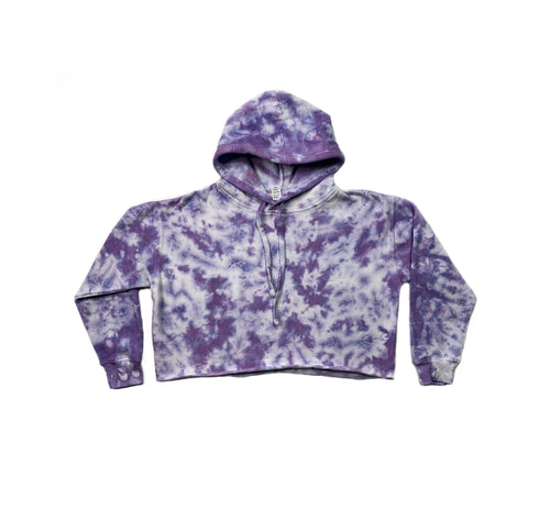 The Purple Haze Cropped Hoodie