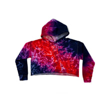 Load image into Gallery viewer, The Crushed Velvet Cropped Hoodie