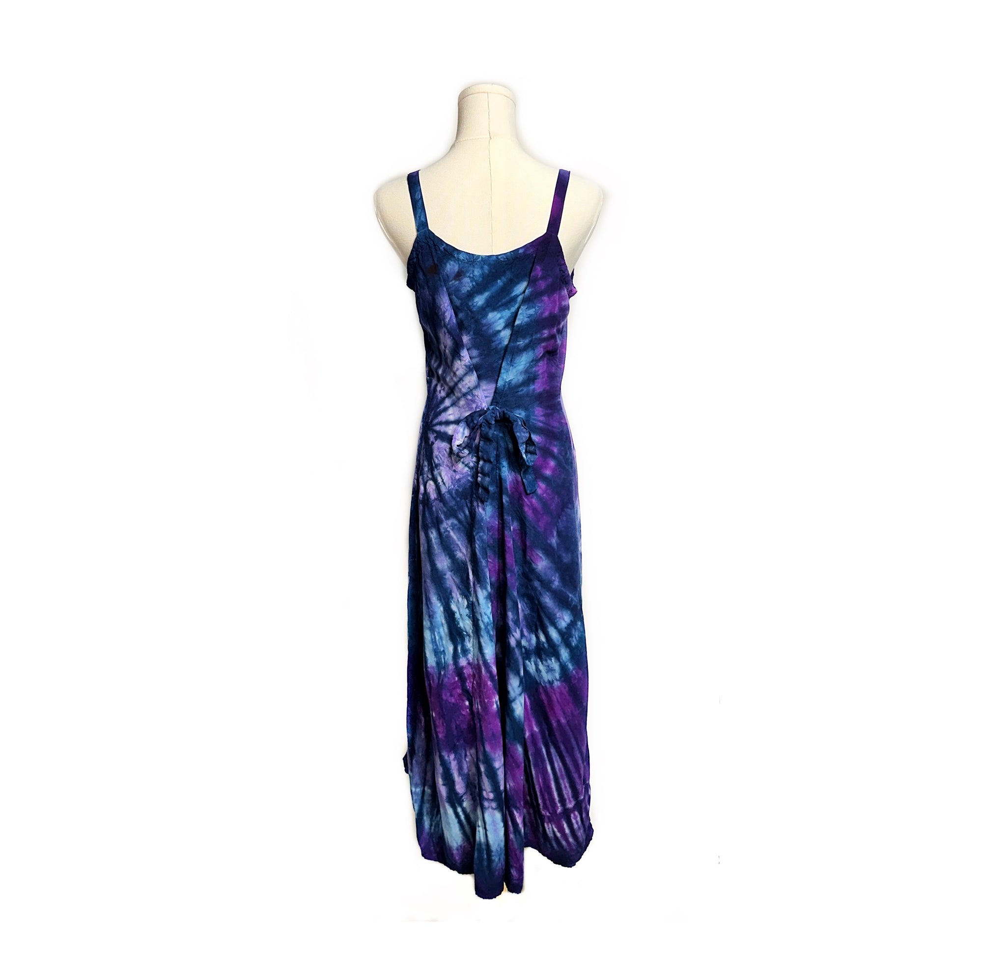 The Stained Glass Long Dress – Jake's Tie Dye