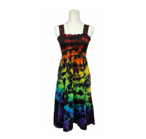 The Rainbow Leopard Dress