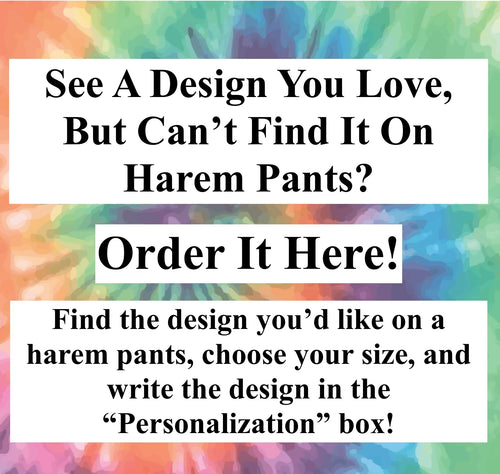 Get What You're Looking For On Harem Pants