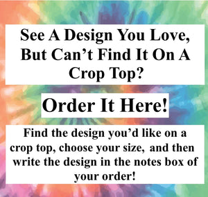 Get What You're Looking For On A Crop Top