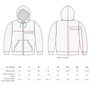 The Thunderstorm Zipper Hoodie