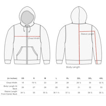 Load image into Gallery viewer, The Dragon&#39;s Tail Zipper Hoodie