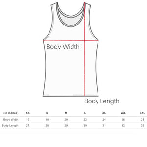 The Tequila Sunrise Unisex Tank Top