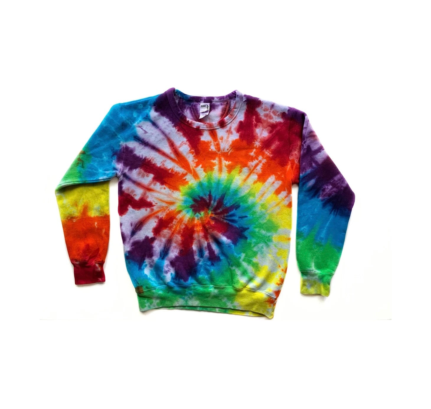 The Classic Tie Dye Crewneck Sweatshirt – Jake's Tie Dye