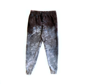 Bleach dye grey sweatpants online