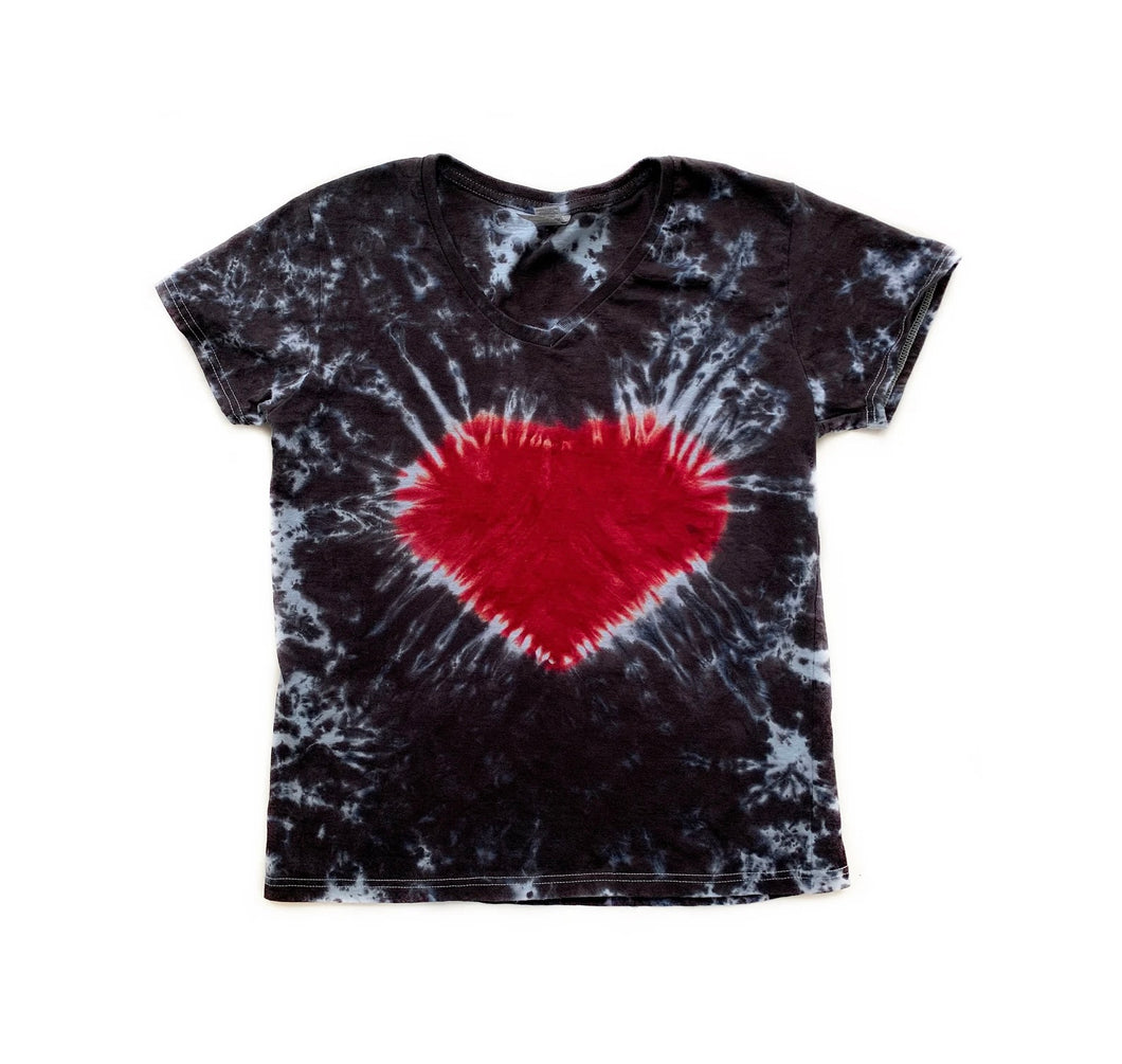 The Heart Of Glass Ladies V-Neck