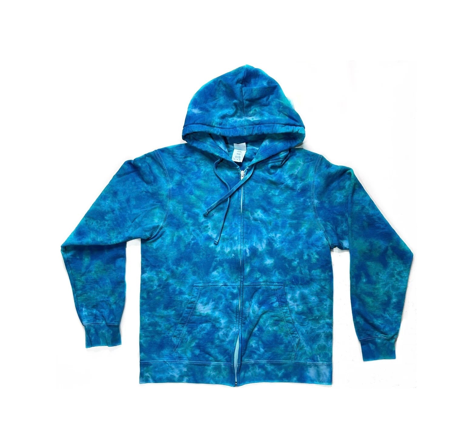 The Caribbean Tie Dye Zipper Hoodie – Jake's Tie Dye
