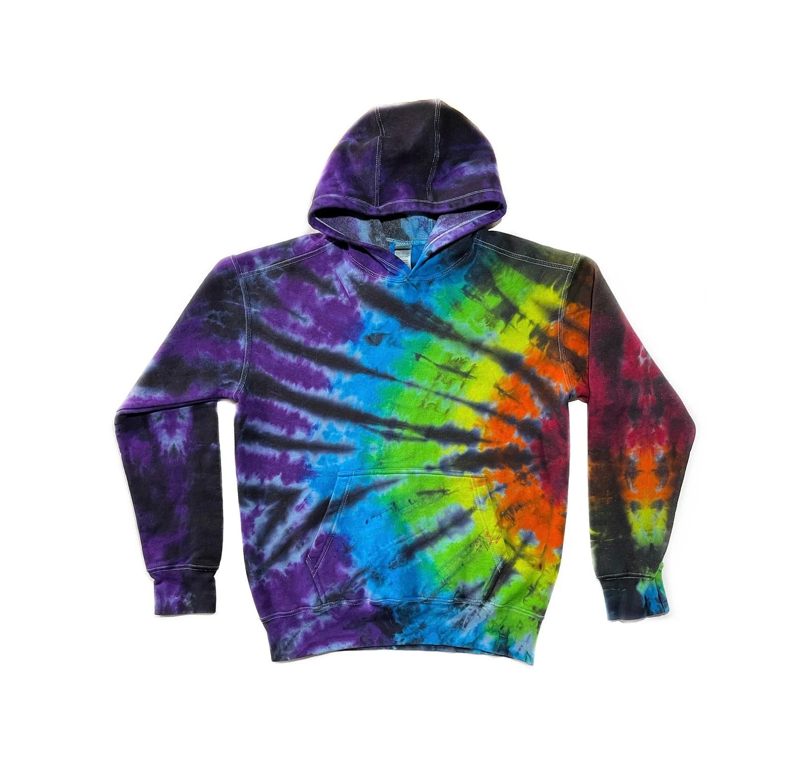 The Prism Tie Dye Pullover Hoodie Jake s Tie Dye
